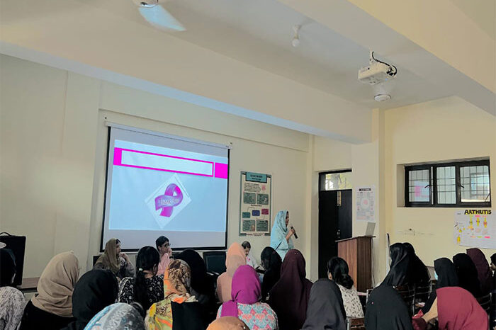 PILL Team Sparks Breast Cancer Awareness at Rawalpindi Women UniversityMoving-on-ABCTraining3