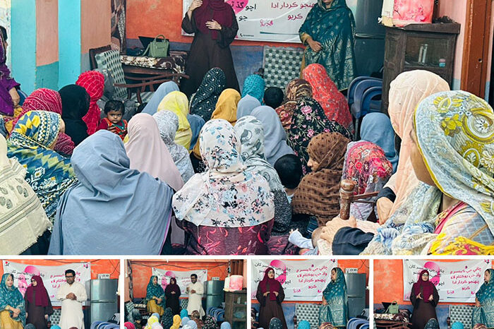 Breast Cancer Awareness Programme in Benazairabad moving on abc awareness session (2)