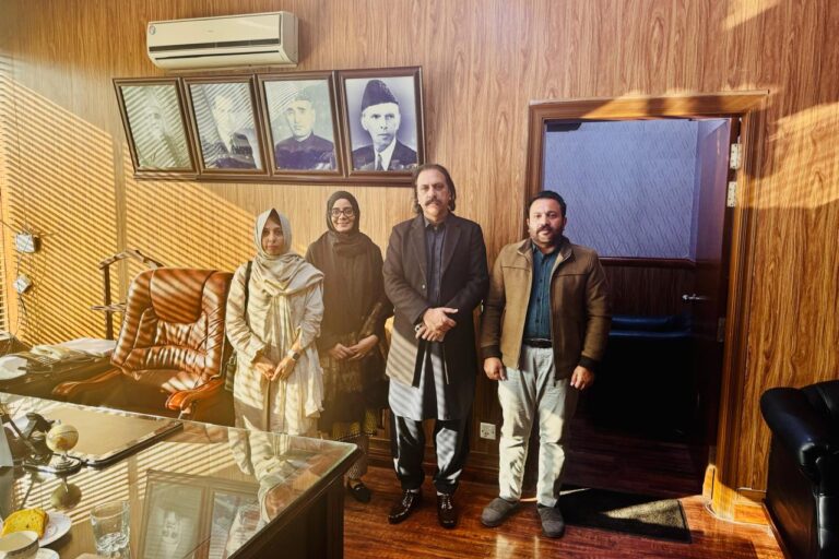 meeting with health minister aj&k