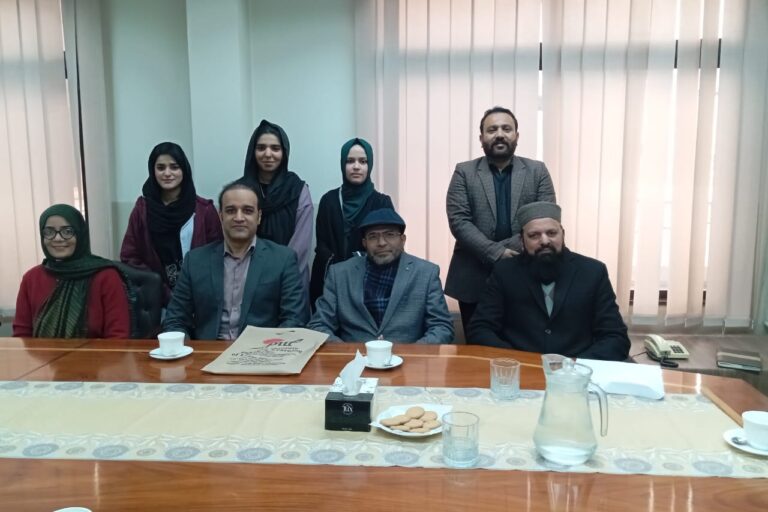 PILL team met with the Director General and team at INOR Abbottabad
