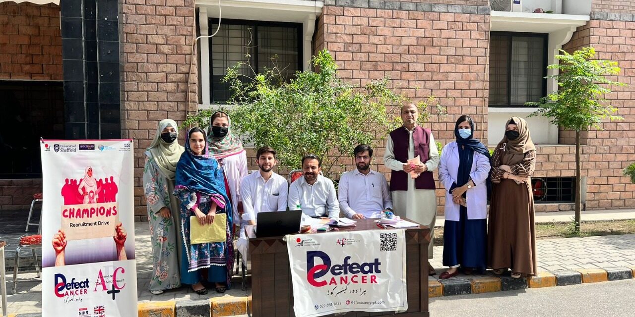 Breast Cancer Champoin Recruitment Drive in KMU Peshawar (4)