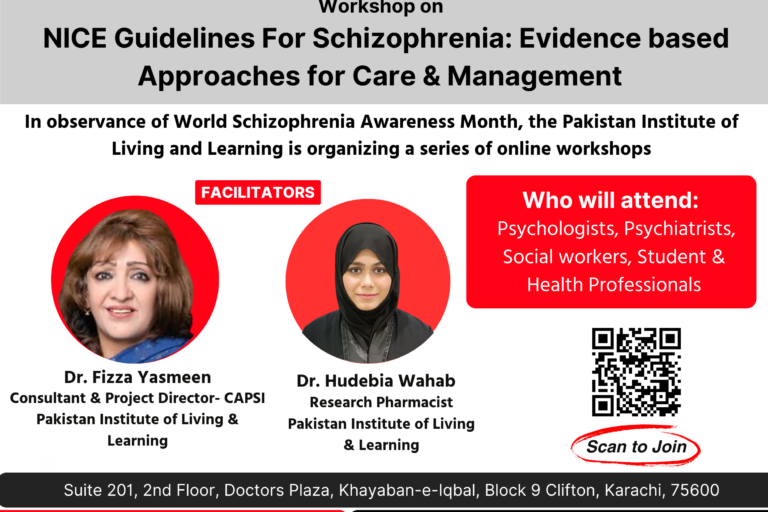 Women in Psychosis Workshop – Dr Silsila Sherzad