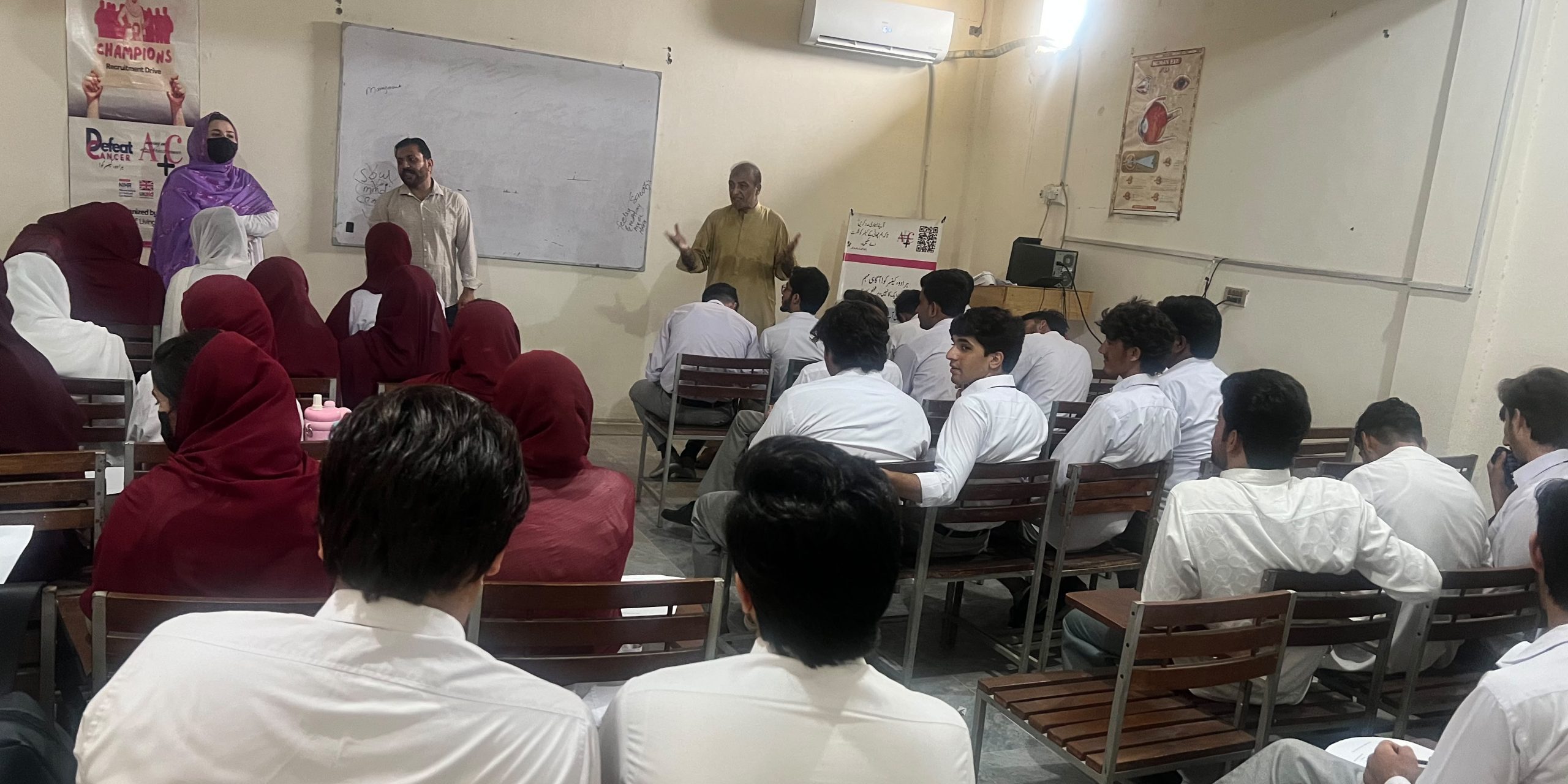 Defeat Cancer Awareness & Recruitment of Champions Event held with health professionals