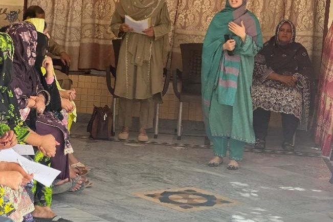 Awareness Session at Jagiot Community Rawalpindi